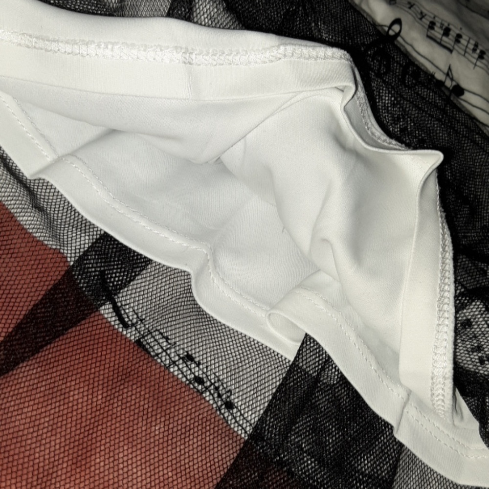 Music Note Ruffled Dress - Picture 2 of 6